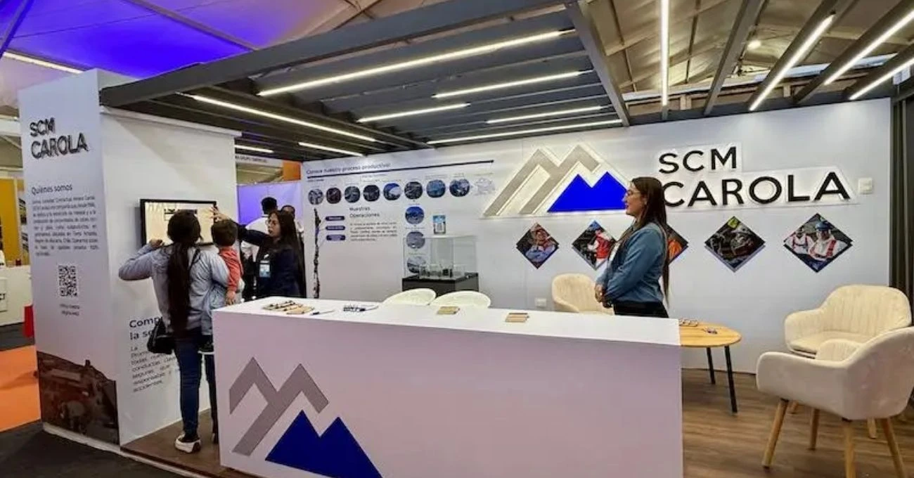 Sociedad Contractual Minera Carola destaca en Expo Forede 2025
