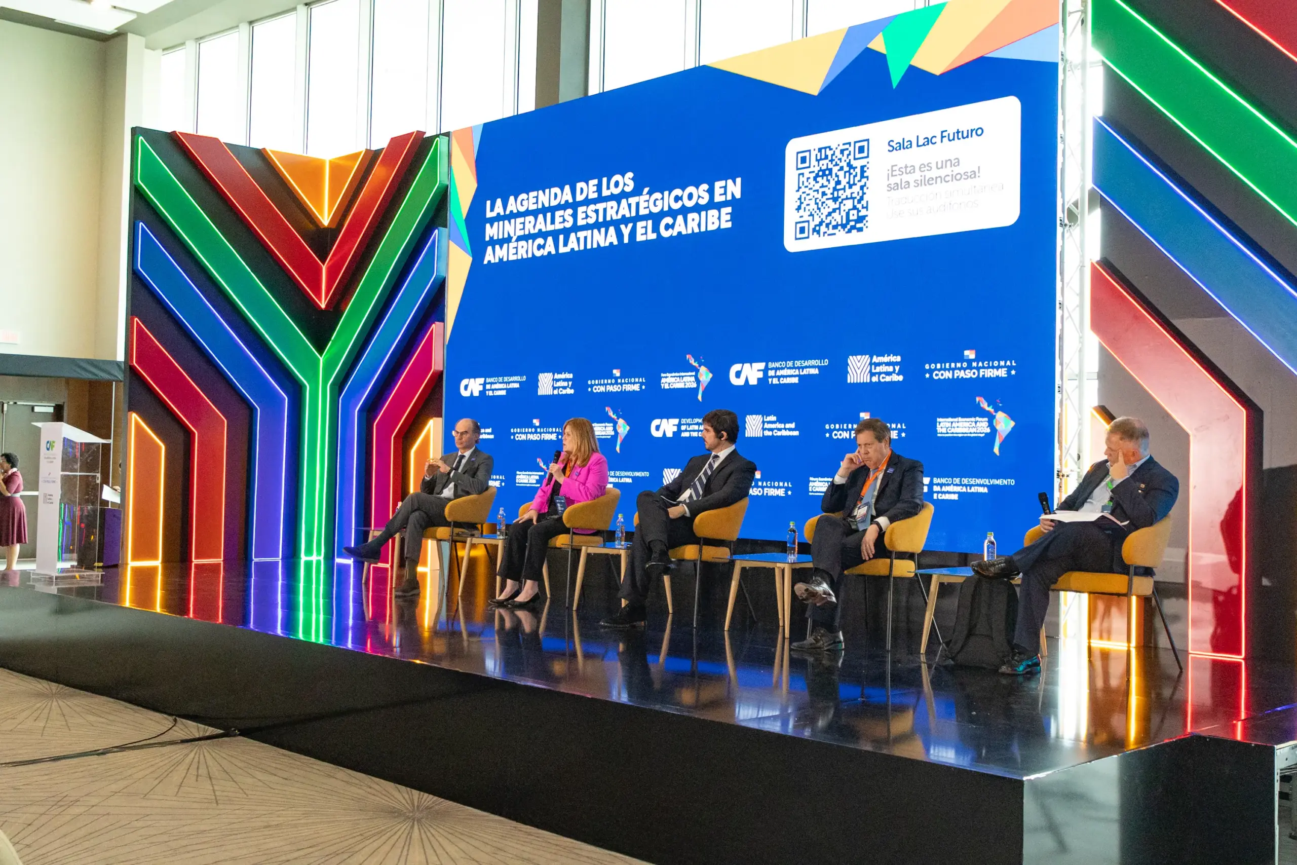 SONAMI posiciona la agenda minera de Chile en el Foro CAF en Panamá con foco en minerales estratégicos