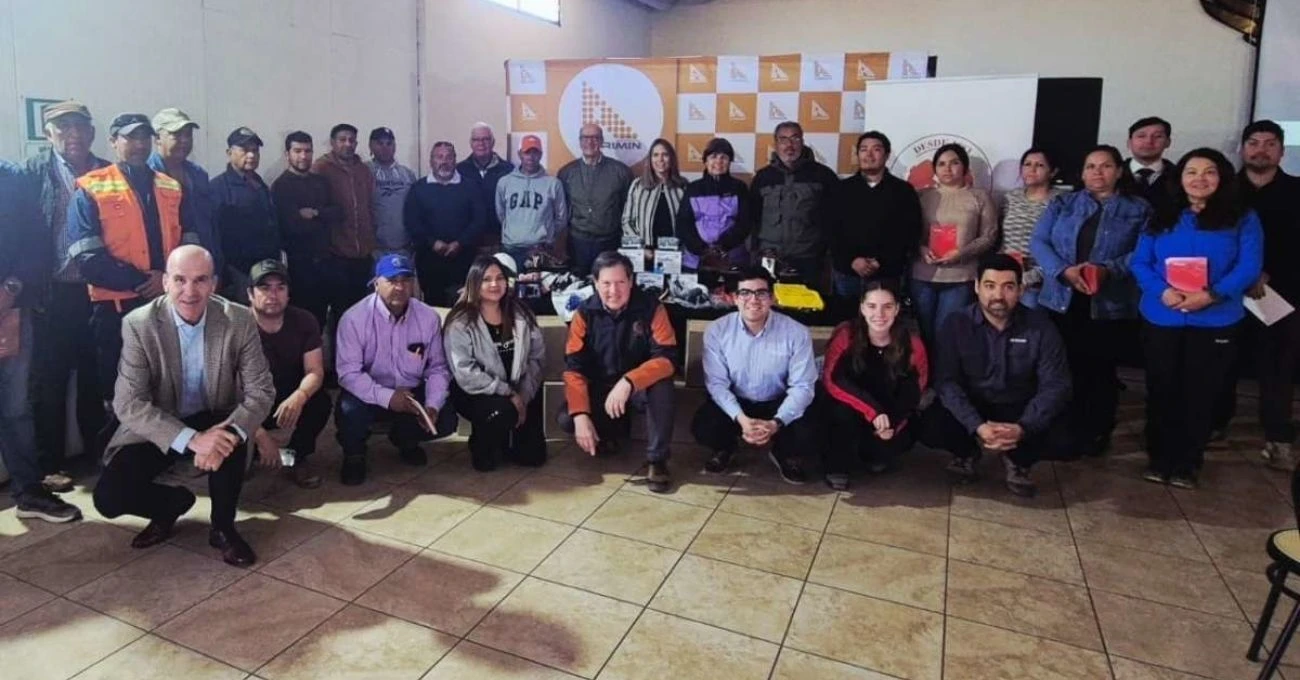 SONAMI y APRIMIN fortalecen seguridad en pequeña minería con EPP y capacitación