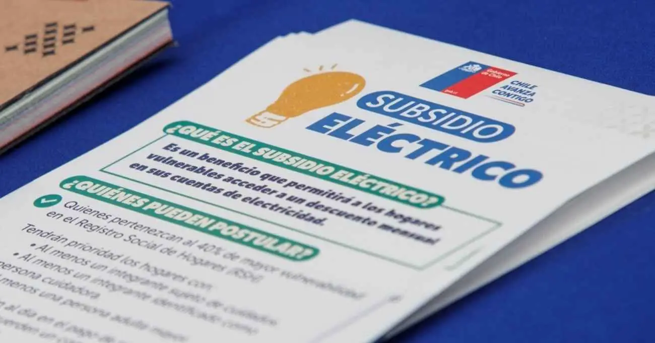 Subsidio Eléctrico: Revisa si lo recibes este año