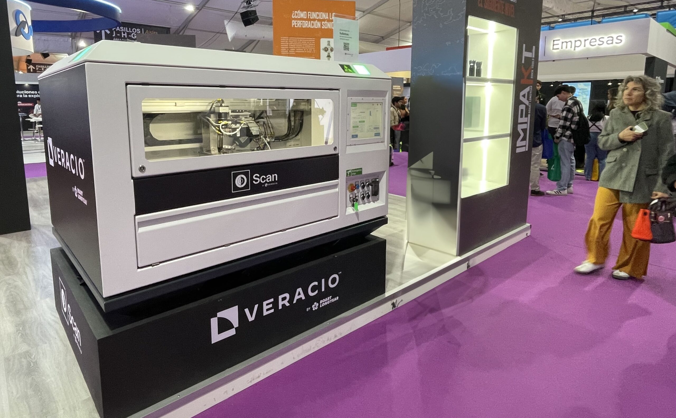 Tecnologías de escaneo en tiempo real marcaron protagonismo en Expomin 2025