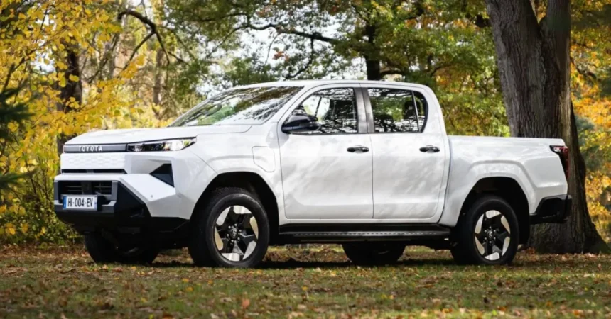 Toyota lanza la Hilux Travo-e, su primera pickup totalmente eléctrica en 2026
