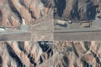 Un cilindro de 36 metros y tres túneles sellados: lo que revelan nuevas fortificaciones en sitios nucleares de Irán