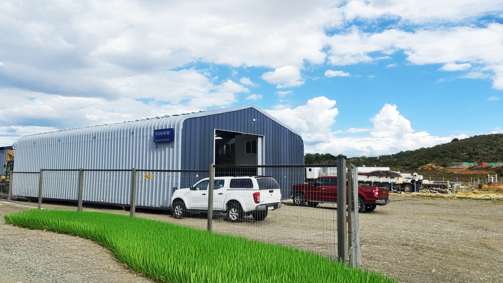 Volvo Chile y Disag inauguran nuevo Volvo Service Express en Punta Arenas para llevar soluciones integrales de clase mundial a la región más austral del país