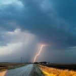 Cloud-to-ground lightning